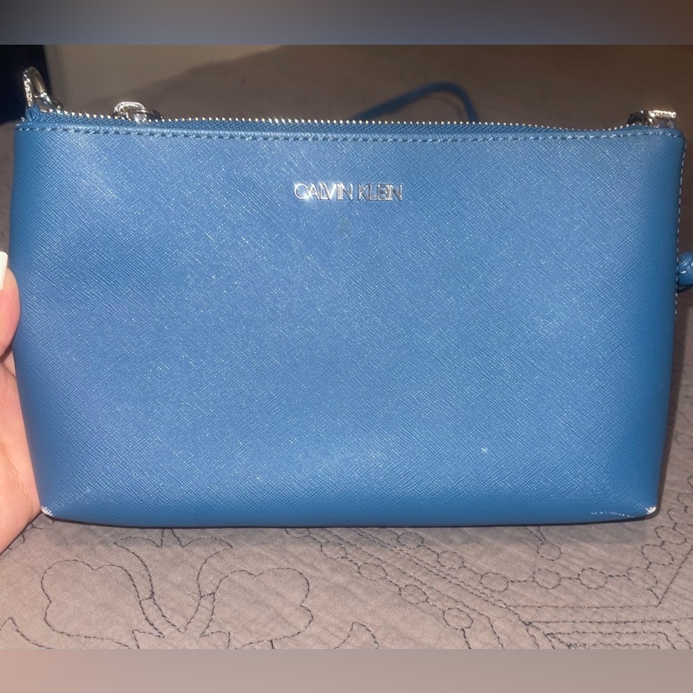 Blue Calvin Klein bag